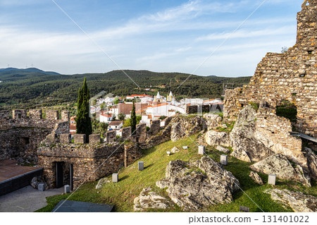 The castle of Alegrete, Castelo de Alegrete in the old Town of Alegrete in Alentejo, Portugal. The castle of Alegrete, Castelo de Alegrete in the old Town of Alegrete in Alentejo, Portugal. 131401022