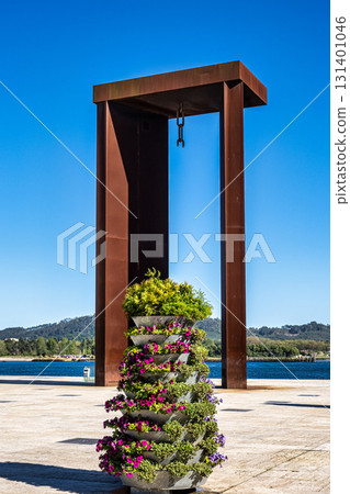 25 de April monument at Freedom Square, Viana do Castelo, Minho, Portugal. 25 de April monument at Freedom Square, Viana do Castelo, Minho, Portugal. 131401046