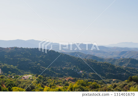 White Mountains in Crete, Greek island mountain landscape with typical Mediterranean terrain. White Mountains in Crete, Greek island mountain landscape with typical Mediterranean terrain. 131401670