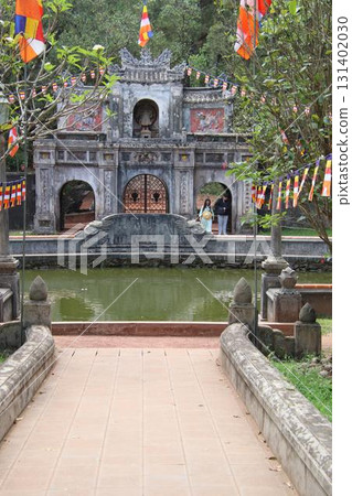 Tu Hieu Pagoda in Hue, Vietnam Tu Hieu Pagoda in Hue, Vietnam 131402030