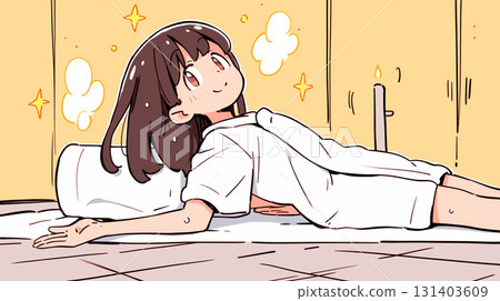 女人接受按摩 131403609