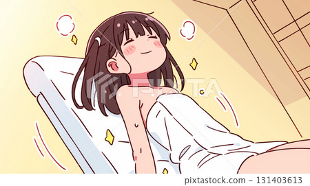 女人接受按摩 131403613