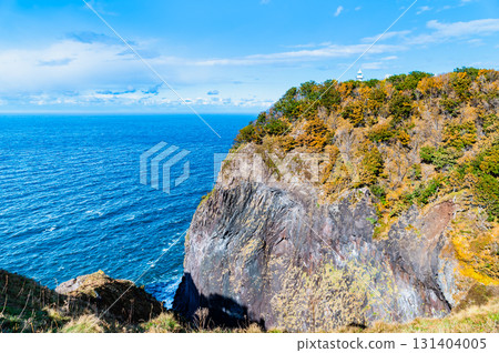 北海道知床秋季:普尤尼岬和鄂霍次克海 北海道知床秋季:普尤尼岬和鄂霍次克海 131404005