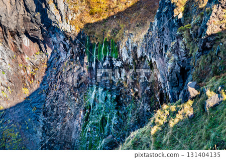 北海道知床，秋季：Furepe 瀑布 131404135