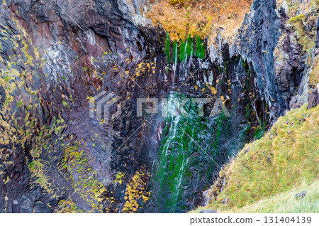 Shiretoko, Hokkaido, Autumn: Furepe Falls 131404139