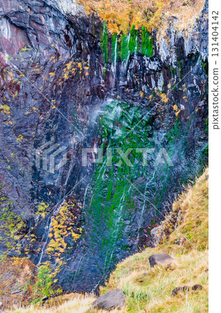 Shiretoko, Hokkaido, Autumn: Furepe Falls 131404142