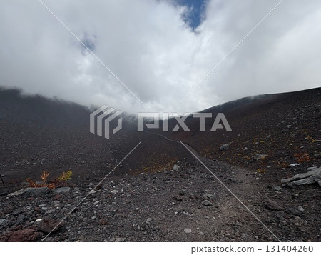 富士山 富士宮線六合目 寶永山散步道 寶永山火山口 131404260