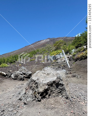 富士山 富士宮線六合目 寶永山散步道 寶永山火山口 131404295