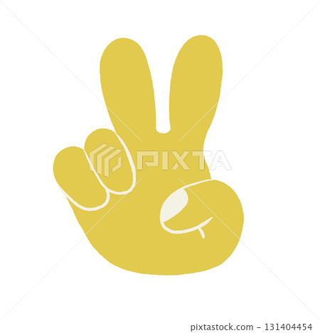 peace sign  131404454