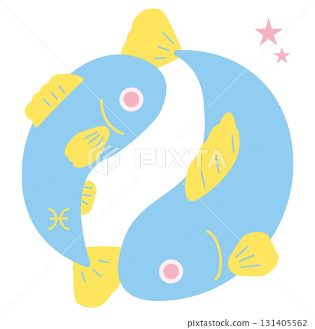 雙魚座的例證 雙魚座的例證 131405562