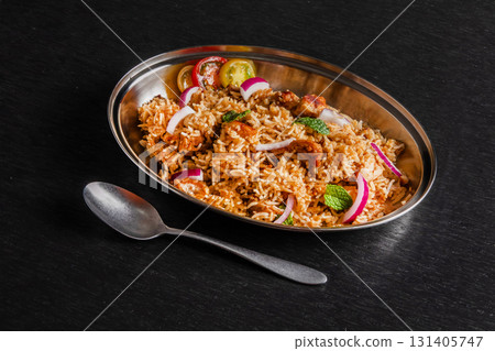 Chicken Biryani Asian Mixed Rice 131405747