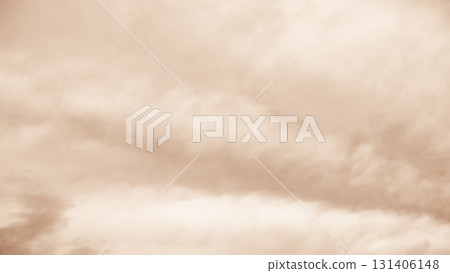 Beige Sky Cloud Background Heaven White Fluffy Spring Pink Cream Color Gradient Pastel Abstract Summer Landscape Heaven Nature Winter Light Space Mockup Cosmetic Beauty Pattern Texture Nude Color. 131406148