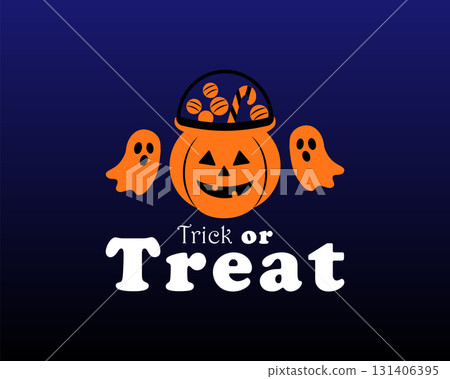 trick or treat spooky halloween trick or treat spooky halloween 131406395
