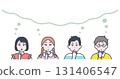 小學生思考的插圖素材 131406547