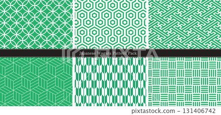 Japanese pattern pattern set 131406742