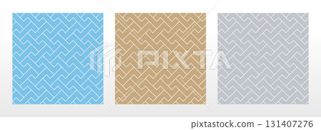 Set of abstract geometric patterns. Seamless vector backgrounds. Colored ornaments Graphic modern patterns Simple lattice graphic design Set of abstract geometric patterns. Seamless vector backgrounds. Colored ornaments Graphic modern patterns Simple lattice graphic design 131407276