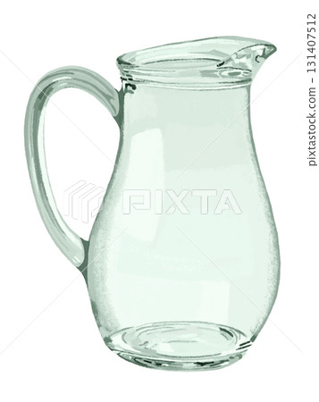 玻璃水壺（綠色）不含水 131407512