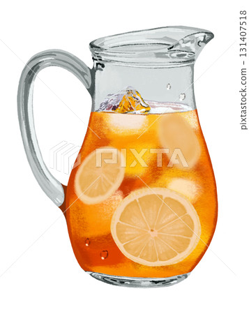 Iced lemon tea (pitcher) 131407518