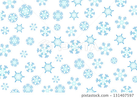 Snow Christmas winter light background 131407597