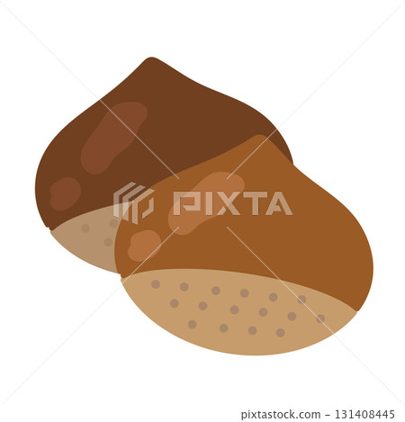 Chestnut illustration Chestnut illustration 131408445