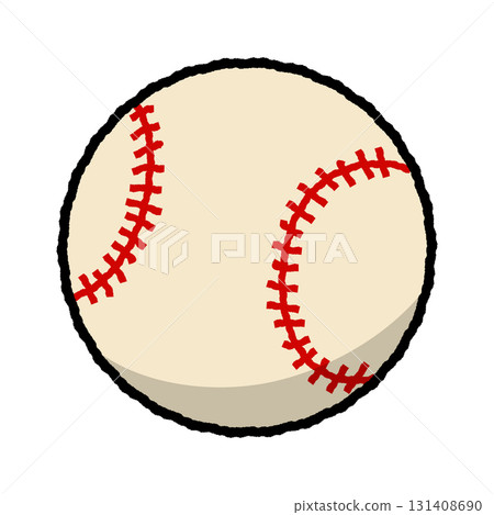 Pop and cute baseball illustration material | Sports, Baseball 131408690