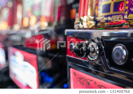 Pachinko, slots, game center 131408768
