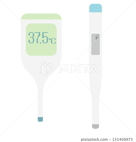 Thermometer thermometer illustration material set Thermometer thermometer illustration material set 131408973