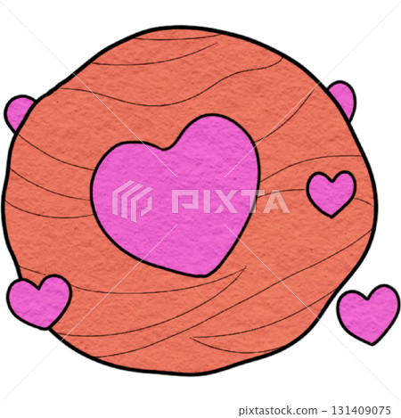 planet mars illustration orange red 131409075