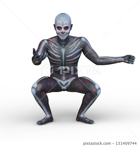 骨骼服裝的男人 骨骼服裝的男人 131409744