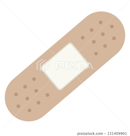 Illustration material of adhesive plaster 131409901