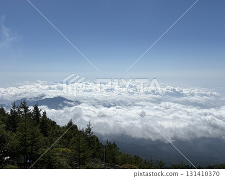 富士山富士宮路線_從五合目停車場眺望的雲海 131410370