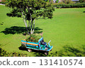 Lawn and tree care at the agricultural center 131410574