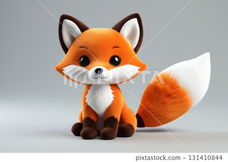 萌趣卡通狐狸 萌趣卡通狐狸 131410844