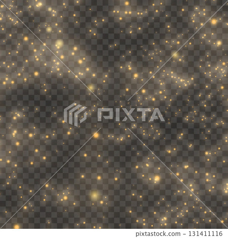 Golden Glitter Sparkle Dust Particles Overlay. Shiny Abstract Background. Vector Golden Glitter Sparkle Dust Particles Overlay. Shiny Abstract Background. Vector 131411116