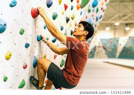 邁向挑戰：充滿進步與活力的運動場景 131411490