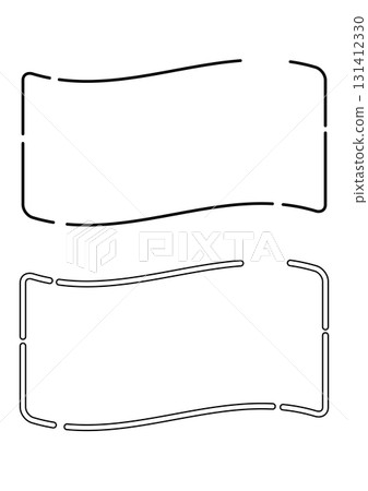 簡單波浪絲帶框架套裝 簡單波浪絲帶框架套裝 131412330