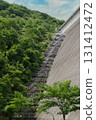 綠樹環繞的水壩 131412472