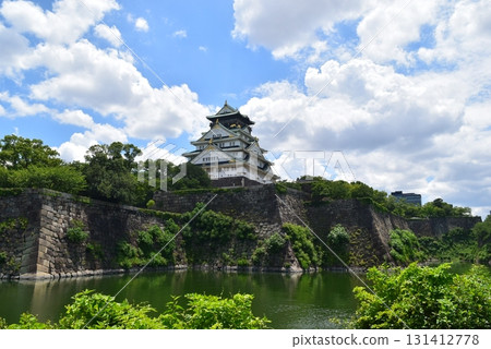 Osaka Castle Tower Japan's largest stone wall Osaka Castle Tower Japan's largest stone wall 131412778