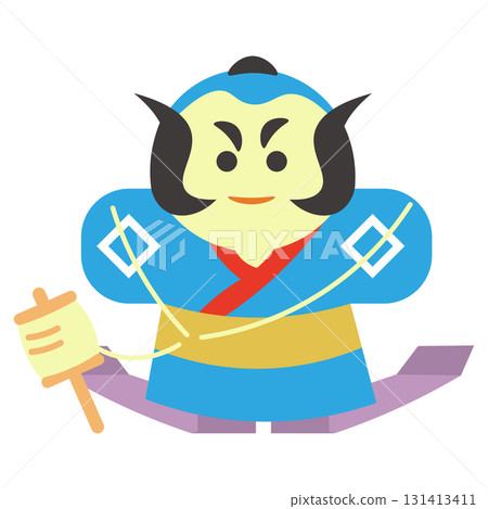 Simple Yakko Kite Vector Illustration Simple Yakko Kite Vector Illustration 131413411