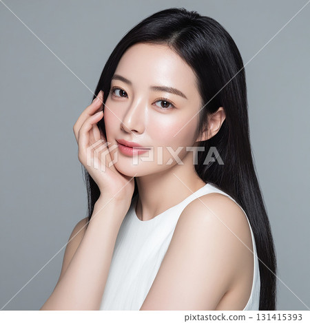 A young female model who evokes the image of beauty and fashion A young female model who evokes the image of beauty and fashion 131415393