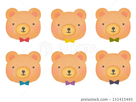 可愛的熊角色集 131415493