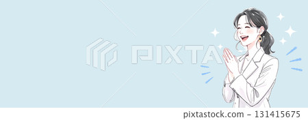 水彩、手繪風格喜劇,女人大笑的插畫素材 水彩、手繪風格喜劇,女人大笑的插畫素材 131415675