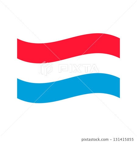 wavy Luxembourg flag waving red white blue stripes wavy Luxembourg flag waving red white blue stripes 131415855
