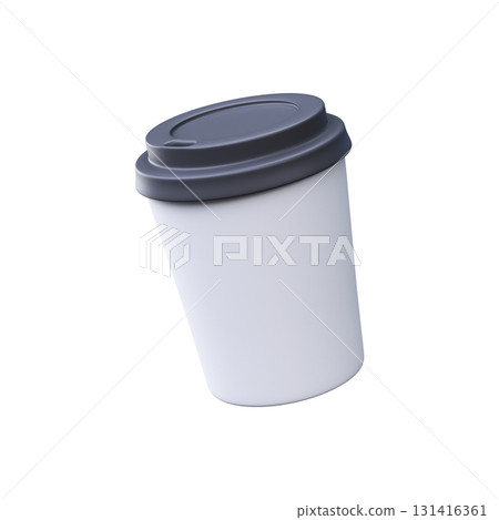 3D White Disposable Drink Cup 3D White Disposable Drink Cup 131416361