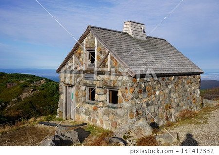 Blue sky and Asahidake stone chamber Blue sky and Asahidake stone chamber 131417332