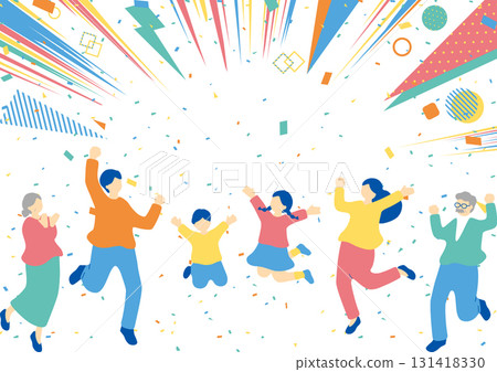 興奮的家庭 131418330