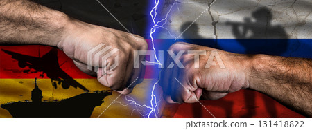 Germany vs Russia political tension, Germany and Russia conflict 131418822