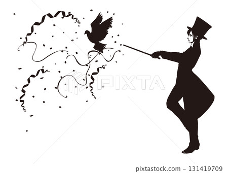 讓鴿子出現的魔術師 131419709