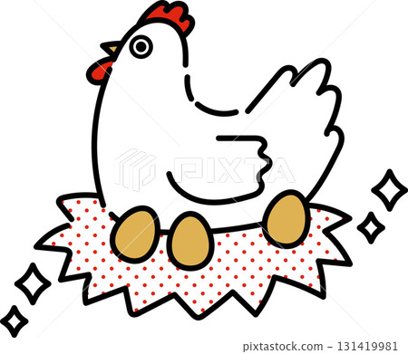 下金蛋的雞的插圖 131419981
