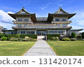 The Kabukiza-style exterior of Lake Biwa Otsukan in Shiga Prefecture 131420174